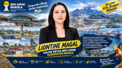 Mengenal Liontine Magal, Sosok Perempuan Papua yang Bawa Visi Inklusif di Bursa Ketua BPD HIPMI Mimika