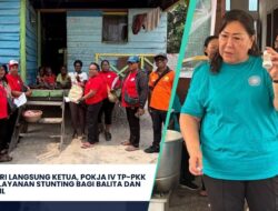 Di Motori langsung Ketua, Pokja IV TP-PKK Mimika Layanan Stunting Bagi Balita dan Ibu Hamil