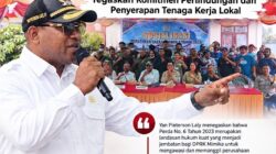 Sosialisasi di Kelurahan Otomona: Yan Pieterson Laly, S.T. Tegaskan Komitmen Perlindungan dan Penyerapan Tenaga Kerja Lokal