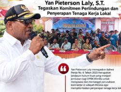 Sosialisasi di Kelurahan Otomona: Yan Pieterson Laly, S.T. Tegaskan Komitmen Perlindungan dan Penyerapan Tenaga Kerja Lokal