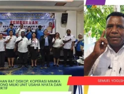 Dinas Koperasi Mimika Minta Koperasi Tak Cuma Formalitas, Harus Punya Usaha Nyata!